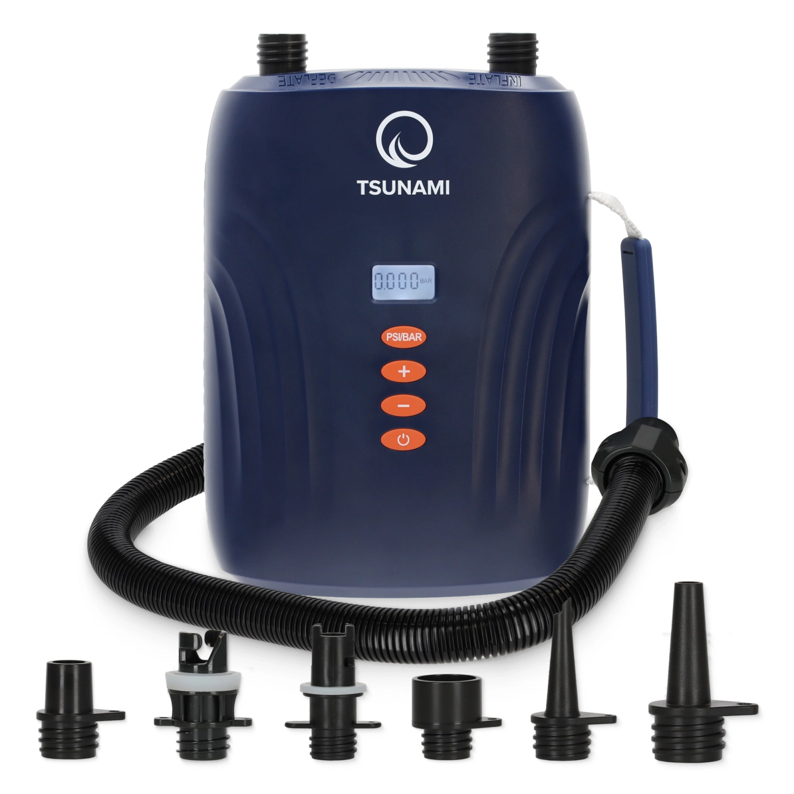 TSUNAMI Electric SUP Pump with Rechargeable Battery, 20 PSI