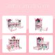 Kids Toy Dollhouse with Furniture DIY Constructor