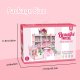 Kids Toy Dollhouse with Furniture DIY Constructor