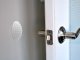 Door Handle Bumper, Self-Adhesive, 5 cm, White, Wall Protection