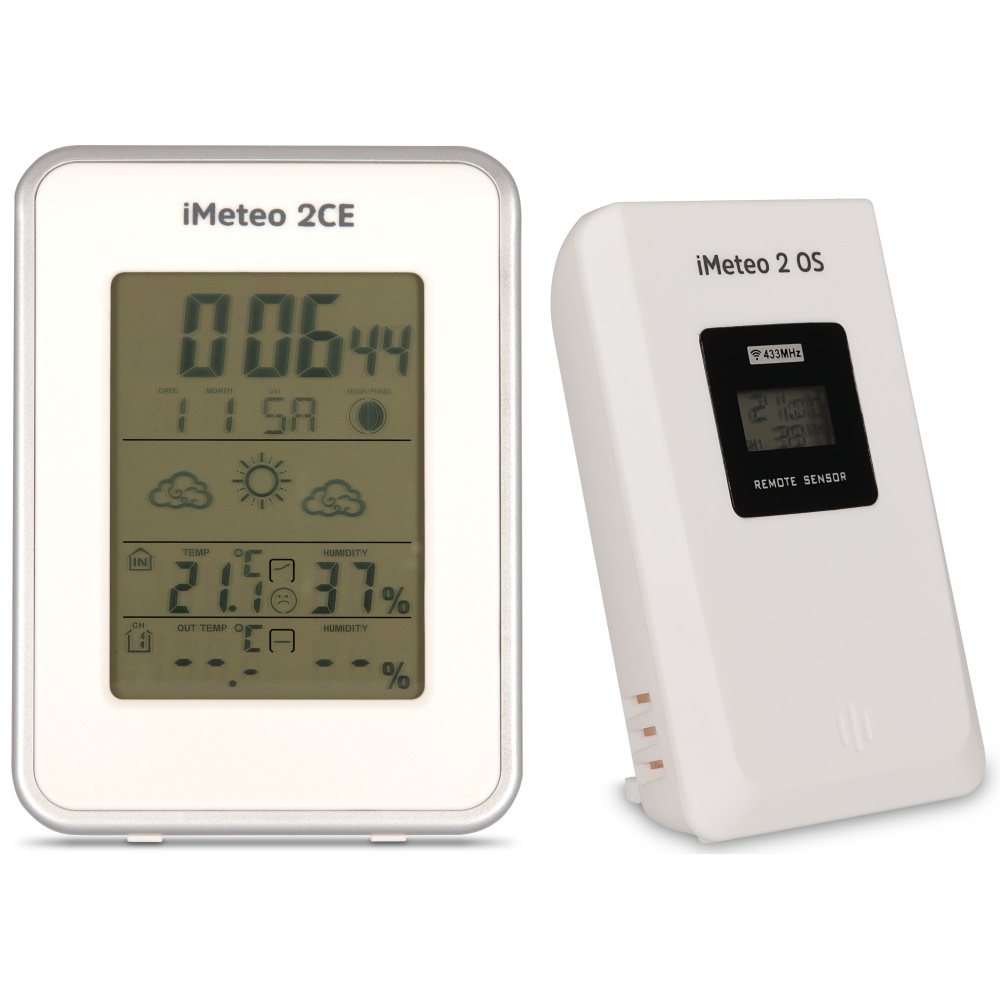 Technoline IMETEO 2 CE Weather Station Radio Controlled Clock Timing Signal (0)