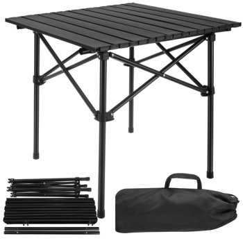 Folding Camping Table Gardlov 27294 70kg, black