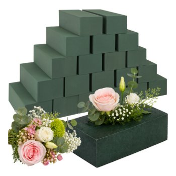 Floral Foam Bricks 23x11x8cm 20 Pcs Gardlov, green