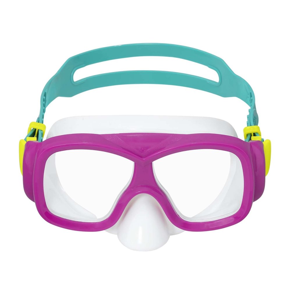 Bestway 22039 Pink-Turquoise Swimming Mask (1)