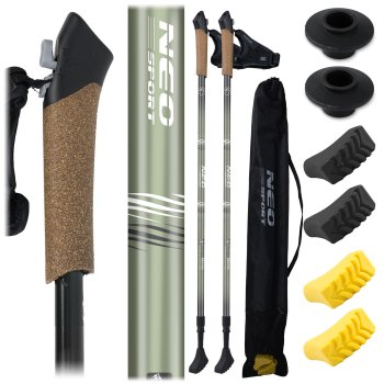 Neo-Sport NS-383 Trekking Poles - Lightweight & Durable Hiking Gear