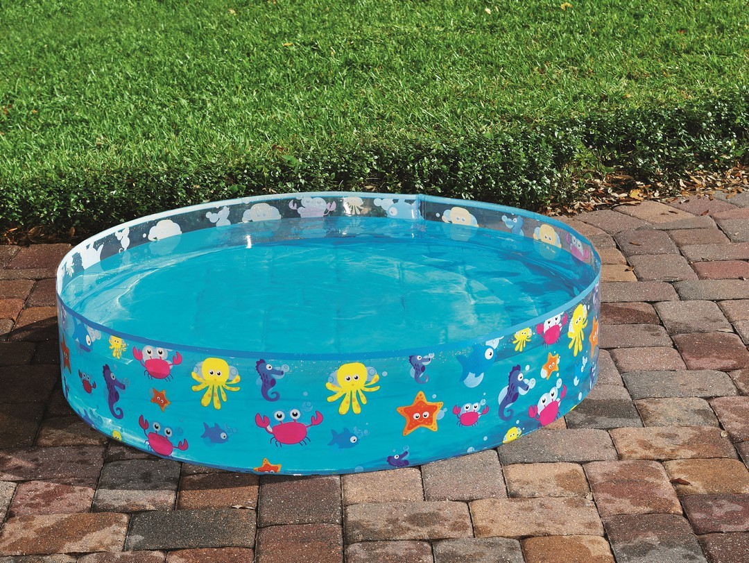 Bestway 55028 Fill 'N Fun Children's Paddling Pool, 122x25 cm (1)