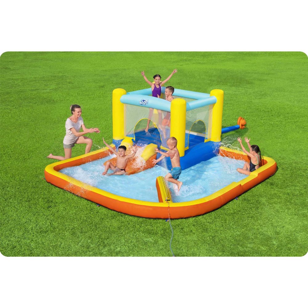 Inflatable Water Park Beach Bounce 365 × 340 × 152 cm Bestway 53381 (3)
