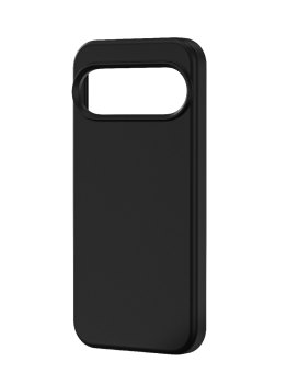 Gogole Pixel 10 Pro XL Matt Silicone Color Case Cover, Black