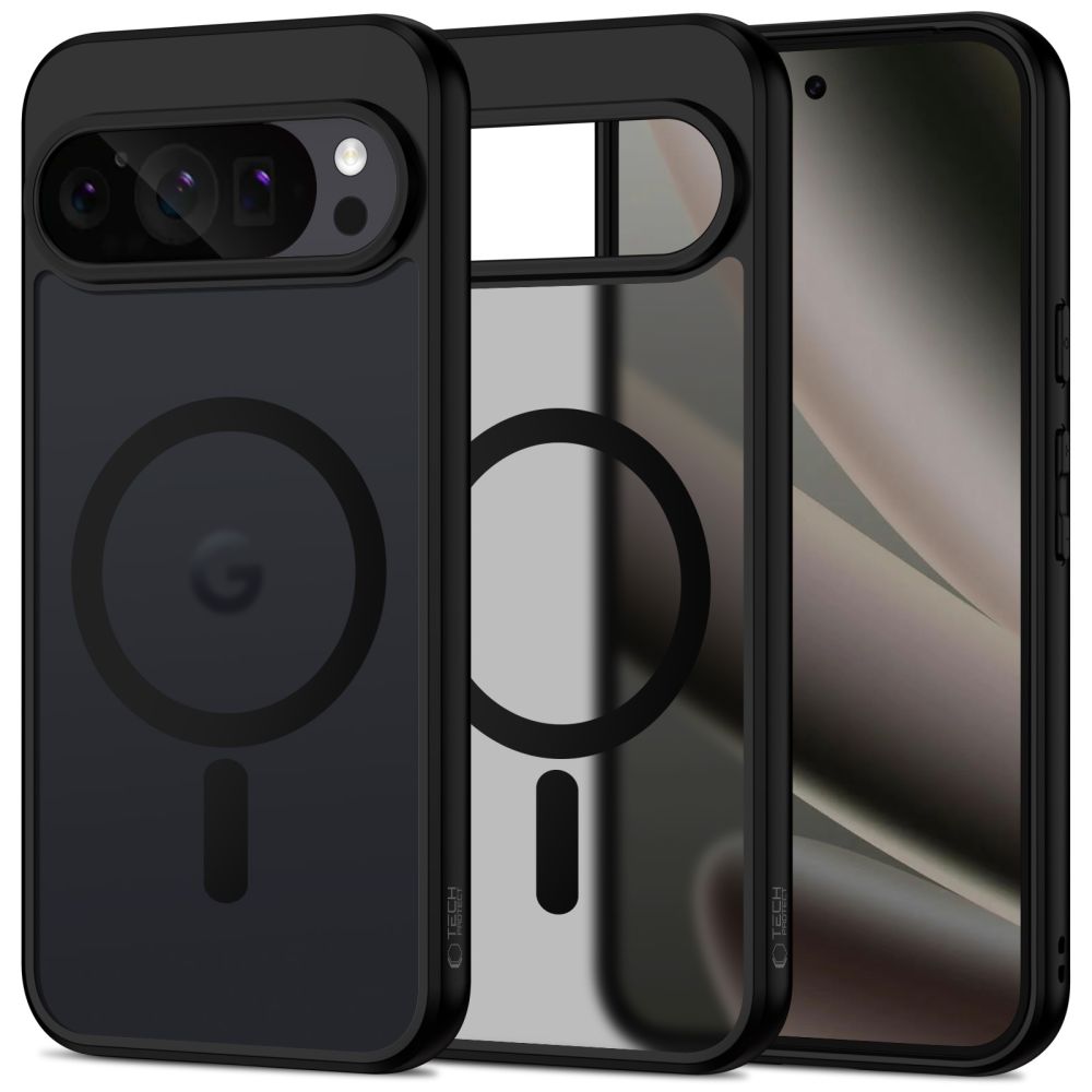 Google Pixel 10 Pro XL Tech-Protect MagMat MagSafe Case Cover, Matte Black