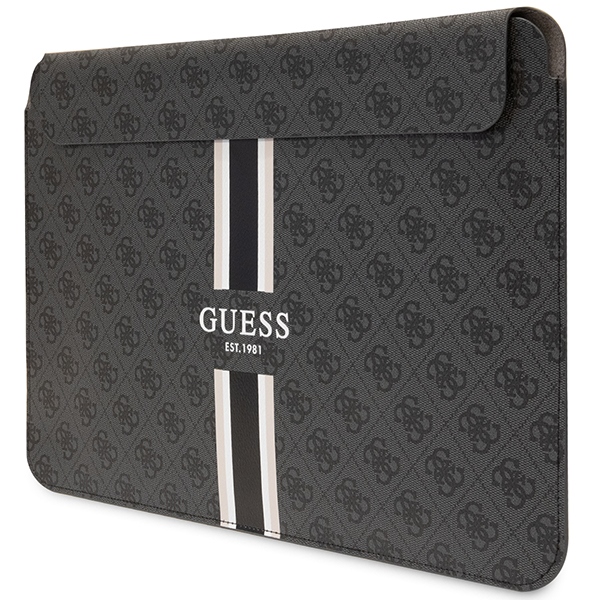 Guess 4G Printed Stripes 14" Laptop Sleeve, Black (0)