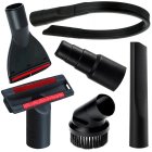 Universal 6-Piece Vacuum Cleaner Attachment Kit with Adapter