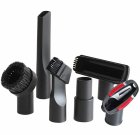 Universal Vacuum Cleaner Attachment and Nozzle Kit, 6-Piece