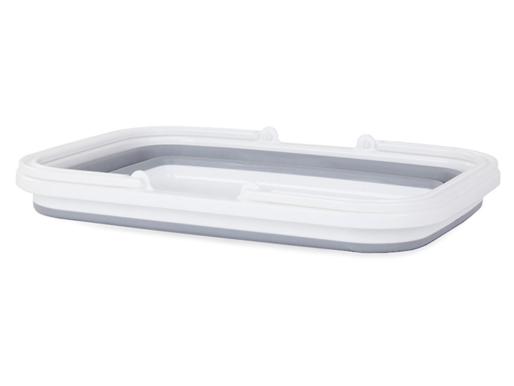 Silicone Folding Basket Bowl with Handles (8)