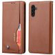 Samsung Galaxy A34 (SM-A346) PU Leather Wallet Book Case Cover, Brown