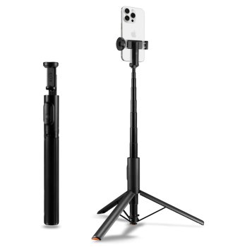 Spigen S541W Bluetooth Selfie Stick - Black