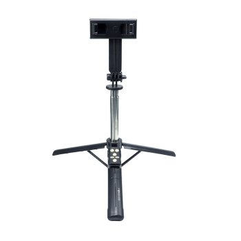 Selfie Stick with Tripod Forever SST-100 with Bluetooth Remote, Black