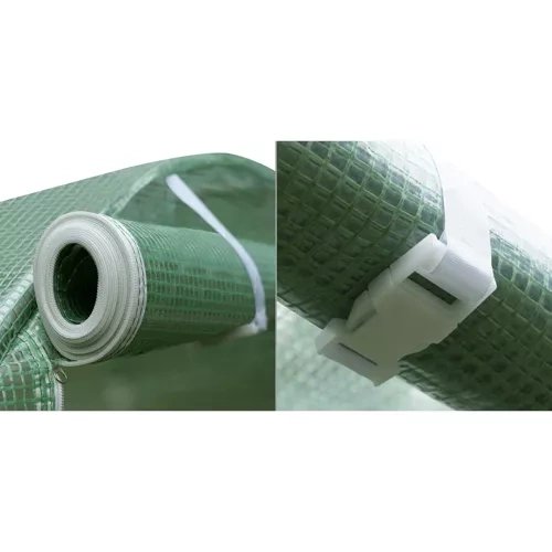 Replacement Polytunnel Greenhouse Cover 2x2x2m Gardlov 23305, Green (0)