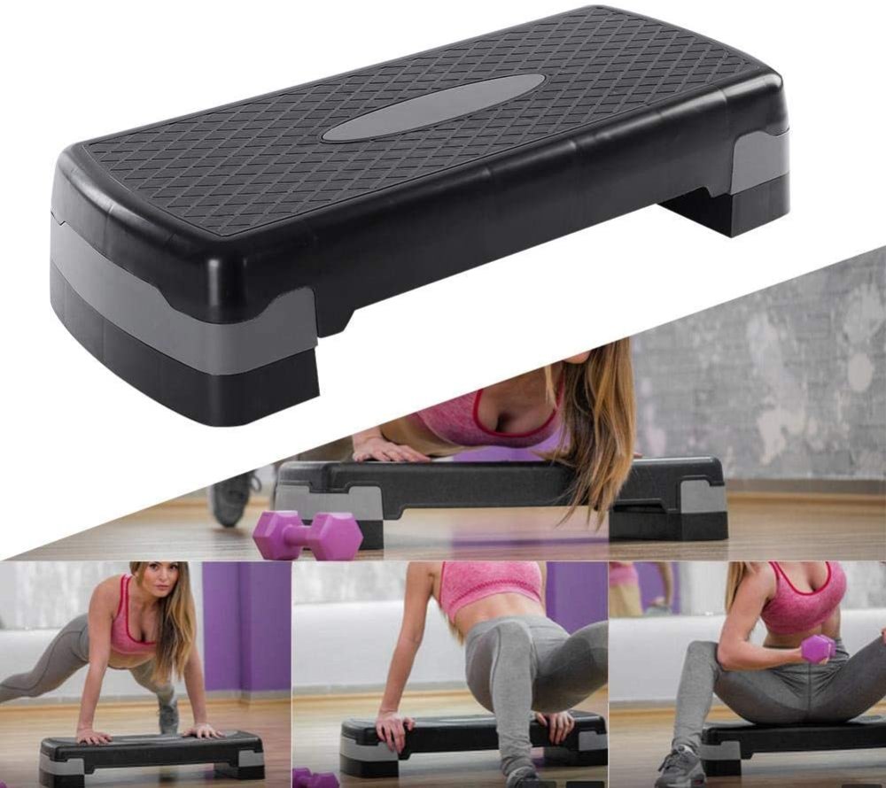 4Fizjo Aerobic Stepper Platform, 3 levels, yellow (5)