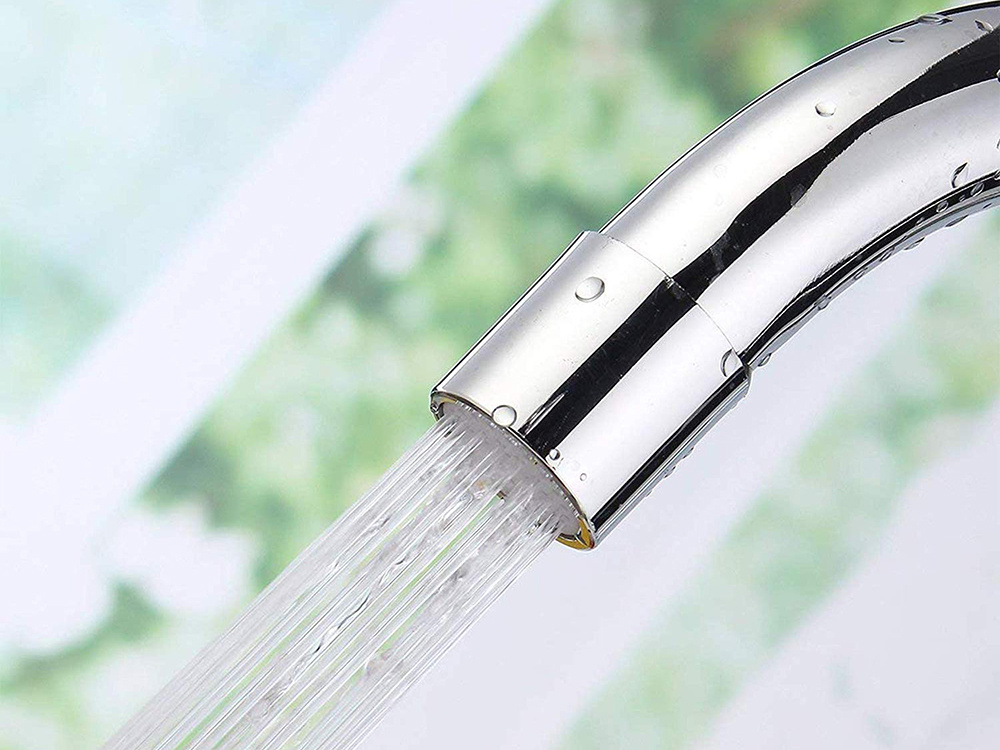 Bathroom/Kitchen Electric Water Heating Tap Faucet with Shower Head and LCD Temperature Display (0)