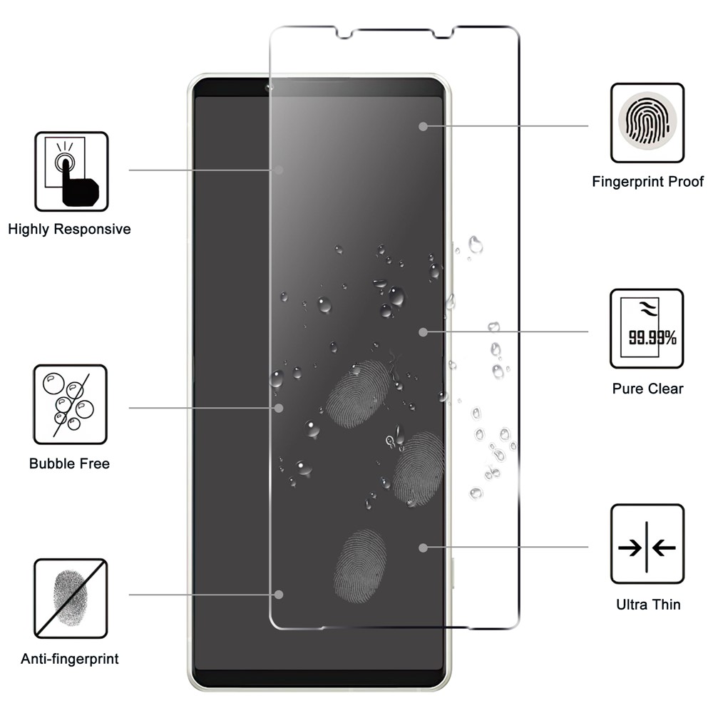 Sony Xperia 10 V Tempered Glass Screen Protector (1)