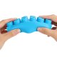 Soft Sensory Rubber Building Blocks for Toddlers, 80 pcs 26575