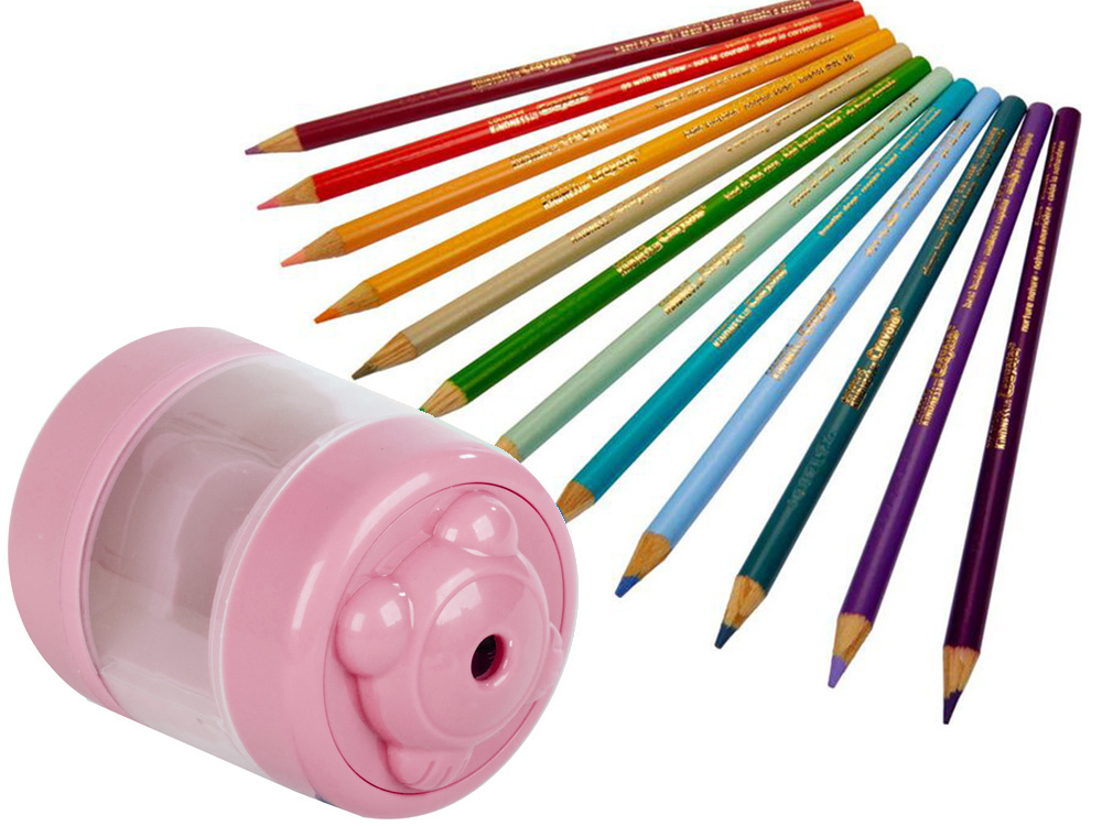 Rechargeable Electric Pencil Sharpener for Kids School USB, Pink (0)