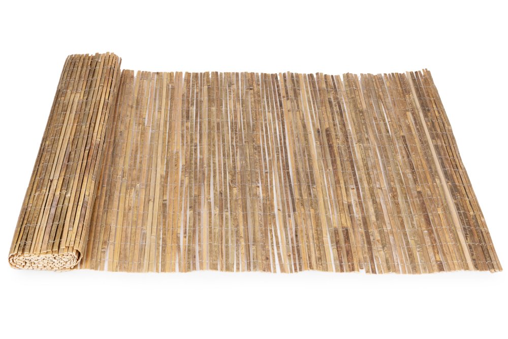 Double-sided bamboo privacy screen 150x500 cm for balcony, terrace, MultiGarden (1)